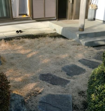 アプローチ土間設置-1